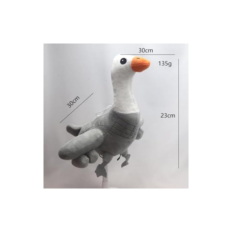 Italienisches Brainrot Plüschtier, Tuntuntunsaful, Tralalero, Tralala, Internet-Meme, Dekoration, Geburtstagsgeschenk (Flugzeug Gans)