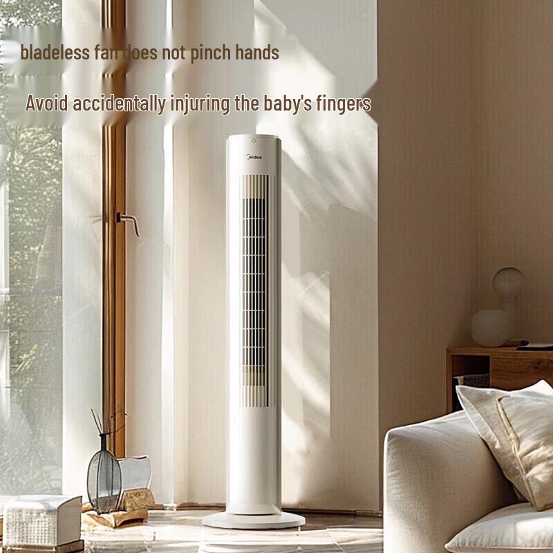 Midea ZAH09MY Bladeless Tower Fan CN plug (adapter included)