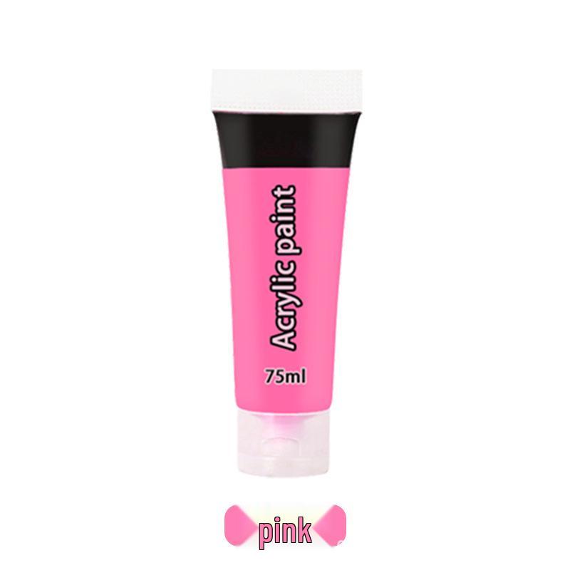 Acrylic Paint 75ml Tube - Waterproof Student Art & Wall Paint
