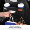 Anti-wear Car Drink Cup Holder Water-proof Vehicle Tissue Box Car Backseat Storage Box  Bag