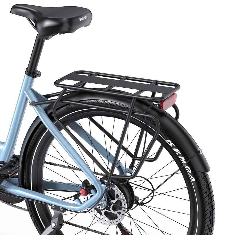 Elektrofahrrad ONESPORT WT05 250W Motor 18,2AH Stadtrad für Pendler Höchstgeschwindigkeit 25 km/h Hydraulische Bremsen Maximale Reichweite 120 km 27,5"x2,25" Reifen