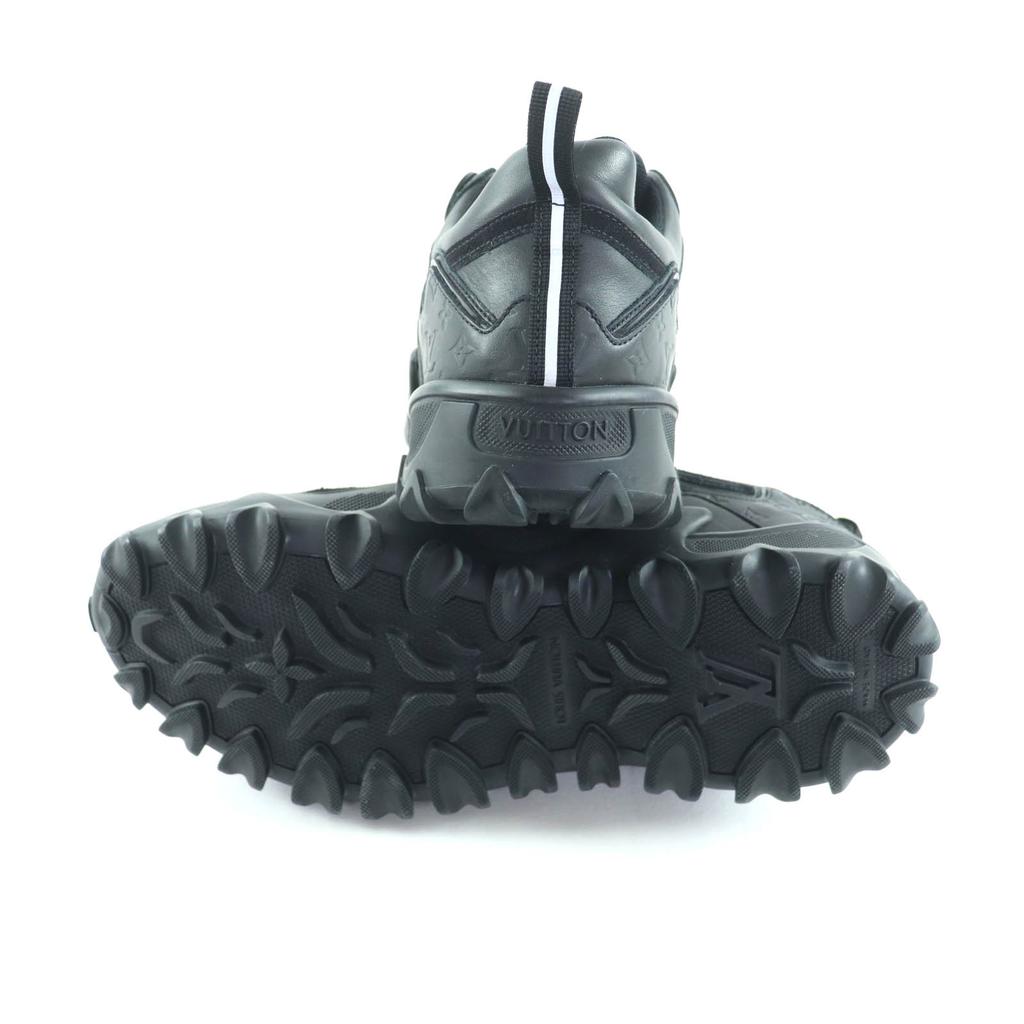 Pristine LOUIS VUITTON Sneakers Lash Line Black Leather Women 37 Used