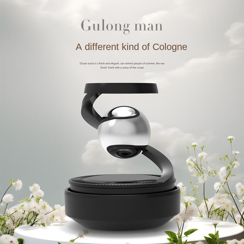 

Солнечный автомобильный вращающийся ароматерапевтический диффузор духов левитационный вращающийся автоматический стойкий ароматизатор очиститель воздуха аксессуары для салона автомобиля