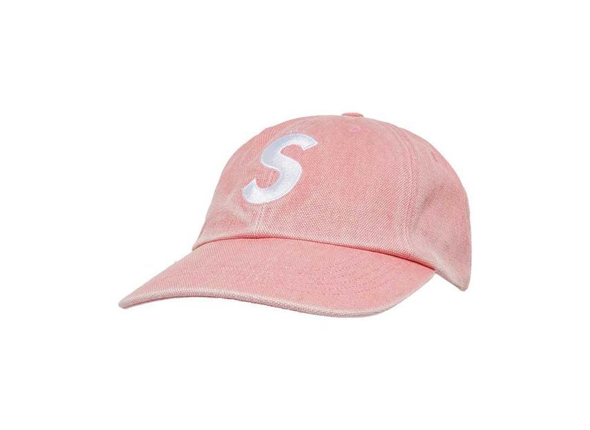 Supreme Pigment S Logo 6-Panel Bright Pink One-Size
