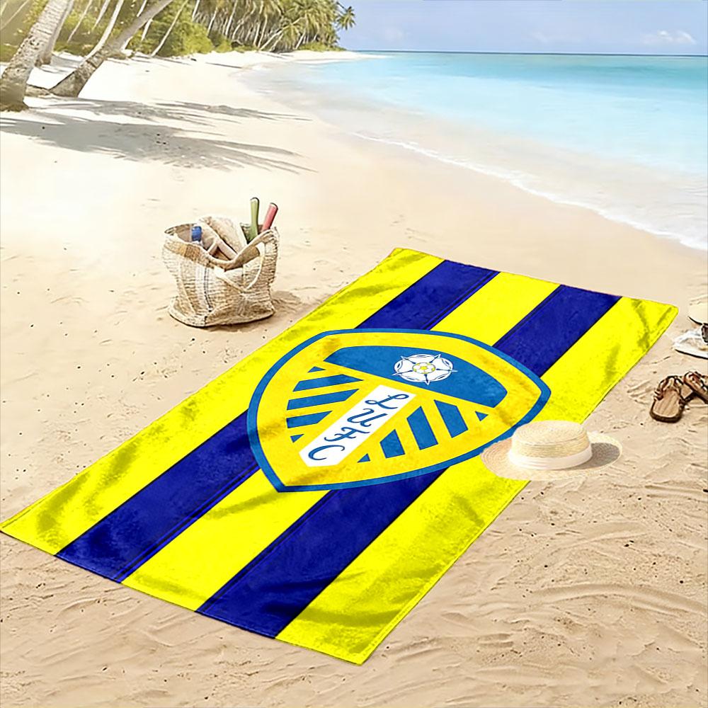 Bold crest emblem brilliance Print beach towel, quick drying, suitable for travel, outdoor sports, jogging, the beach and swimming, gift