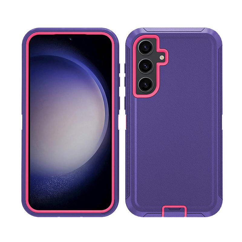 Rugged Magnetic Case for Samsung Galaxy A35 | 360° Rotatable Stand + Anti-Slip TPU+PC | Shockproof Galaxy Cover