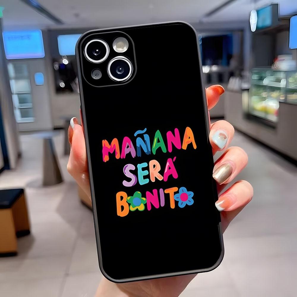 

Karolg Manana Sera Bonito Phone Case Matte Translucent For IPhone 15 Pro 16 Pro Max 13 11 12 14 Xs X Xr 7 8 Plus Se Back Cover iPhone12 ProMax