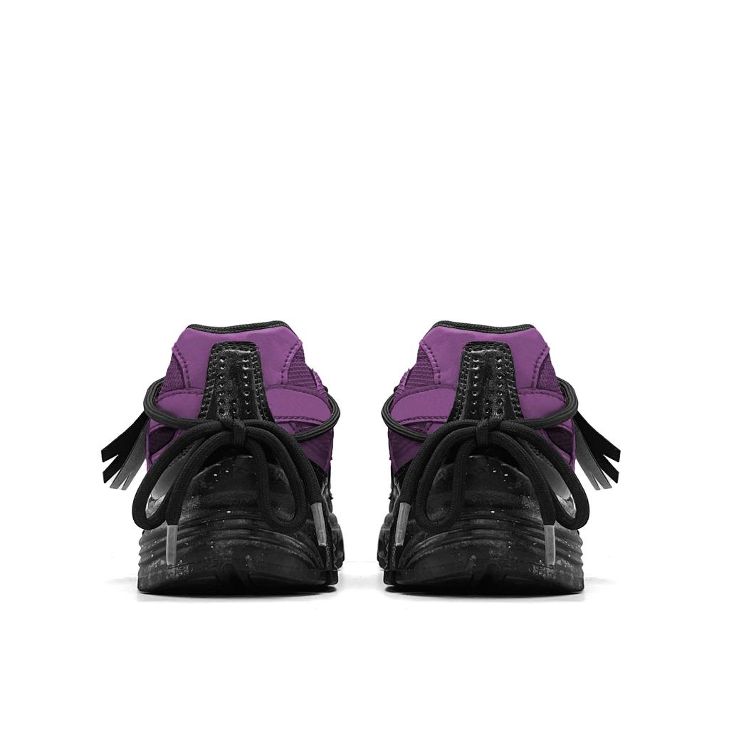 Nike Initiator Abriebfest Stütze Niedrig geschnitten Freizeit Stadttaugliche Laufschuhe Unisex Schwarz Lila 394055-100(Team476-Rex)