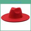 Wool Felt Hat With Large Brim Luxury Fashion Design For Men And Women