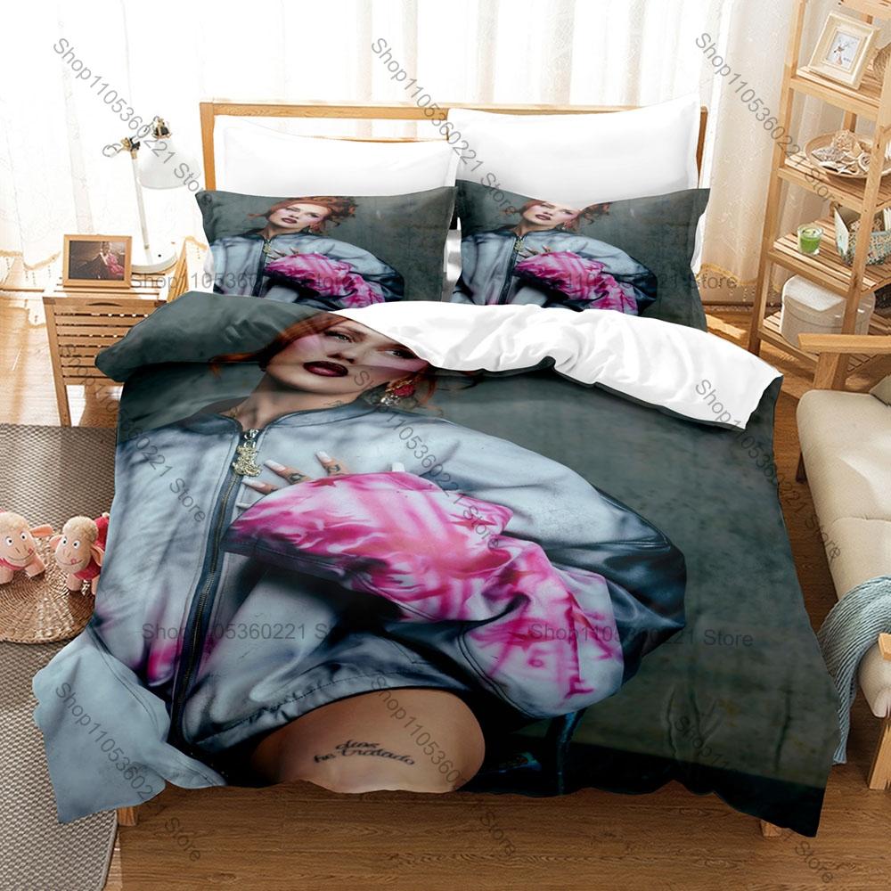 Sasha Keable Duvet Cover + 2 Pillowcases British Colombian UK Neo Soul R&B Singer ACT II Album Print Bedding Bedroom Decor Music