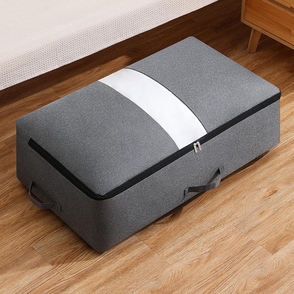 Space Saving Fabric Storage Bag Spacious Foldable Storage Solution Packaging Bag For Clothes And Bedding Items