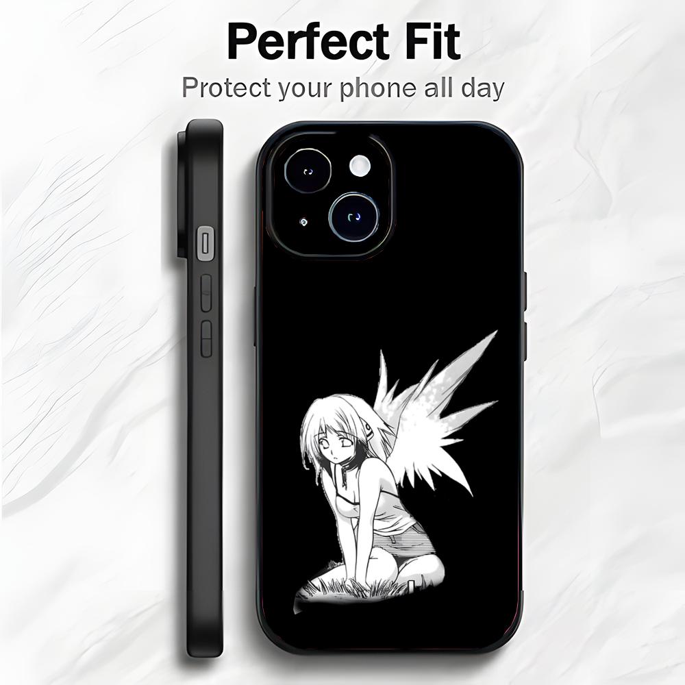 Fun Japanese Anime H-Heavens Lost Property Phone Case Phone Case Soft Packaging Lightweight For iPhone17 16 15 14 13 ProMax