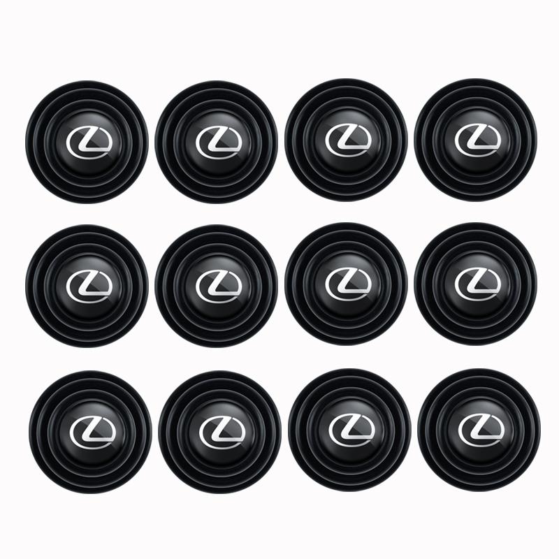 AARW1 Bildörr Stötdämpare Packning Klistermärke Ljudisolerande Skyddsdynor För Lexus F SPORT ES RX NX LS UX LM LX GX LC RZ IS CT GS RC HS