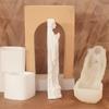 3D Virgin Mary Figurine Silicone Candle Molds for Epoxy Resin Candle Soap Making Home Decoration Temperature Resistant