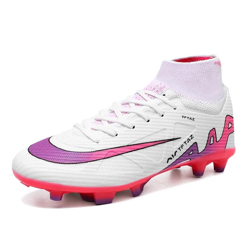 Men Soccer Shoes Society Football Boots Top Quality Professional Grass Training Outdoor Cleats Unisex Casual Boy Football Boots
