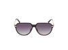 Guess GU00067 56/14/145 SHINY BLACK/SMOKE SHADED Injected Men's Sunglasses GU00067