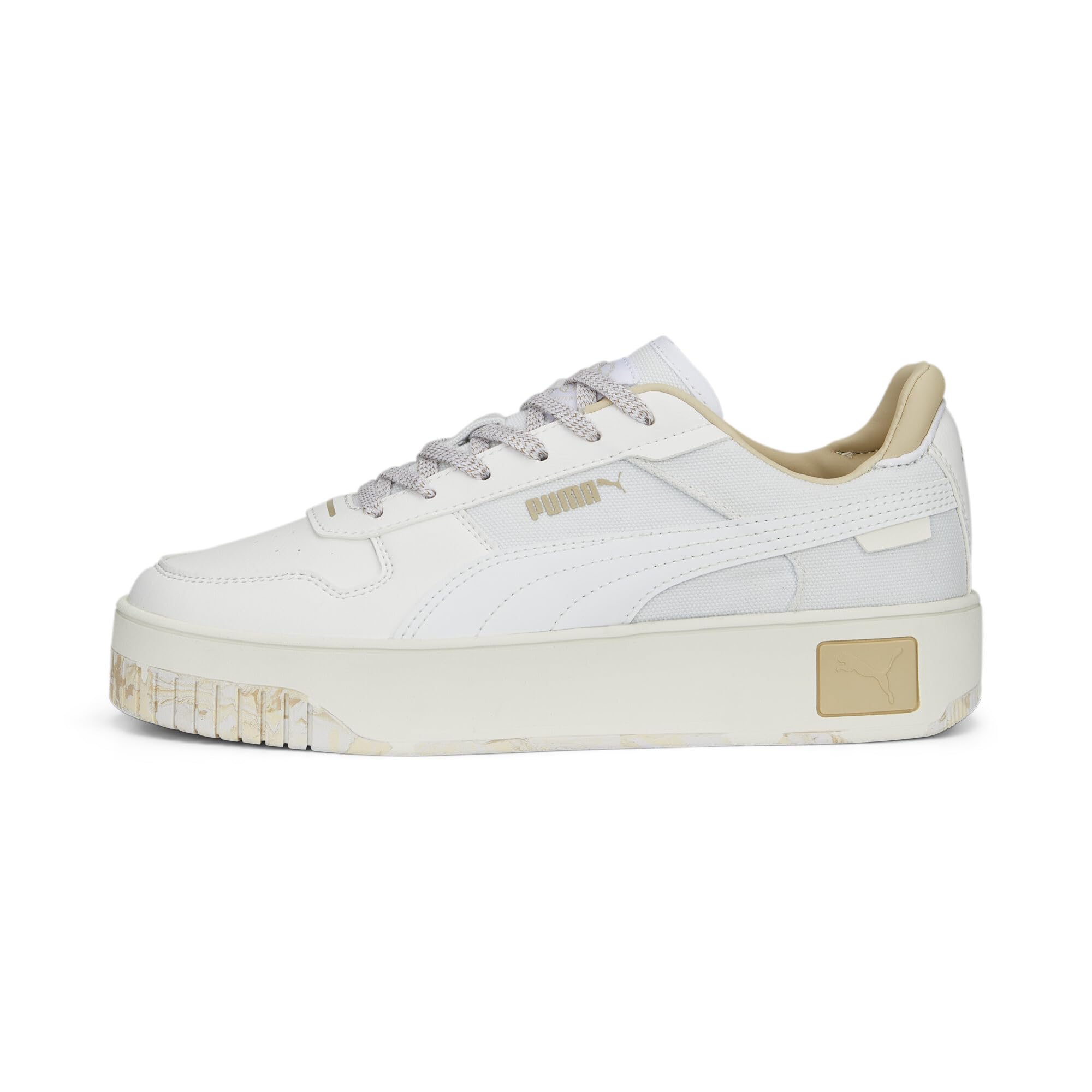 PUMA Carina Street Better Platform Size cm Sneakers, 389391, Women s, Spring/Summer 2023, White/Granola, 23.0