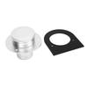 Goulotte de remplissage de carburant Gaz 17-2530 Alliage d'aluminium Remplissage de carburant et Support pour Sand Rails Hot Rods