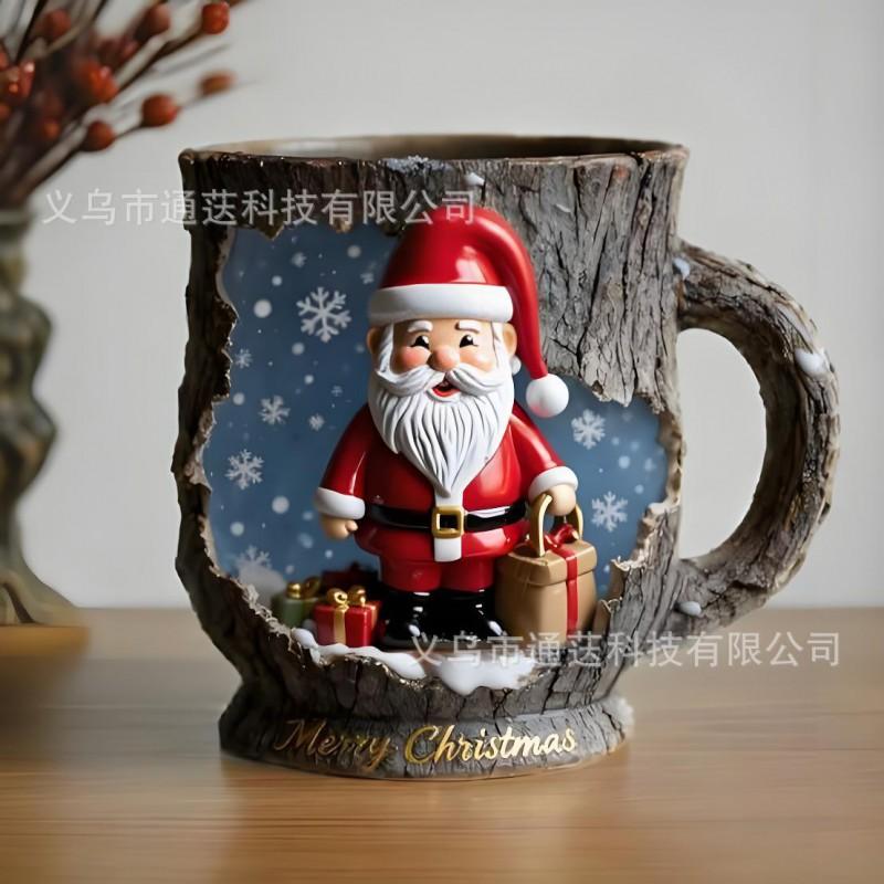 V8 Engine Themed Resin Mug Decorative Desk Ornament Car Enthusiasts Office Decor