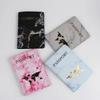Marble Style Travel Passport Cover Pu Leather ID Credit Card Passport Holder Packet Wallet Purse Bags Pouch for Women Men