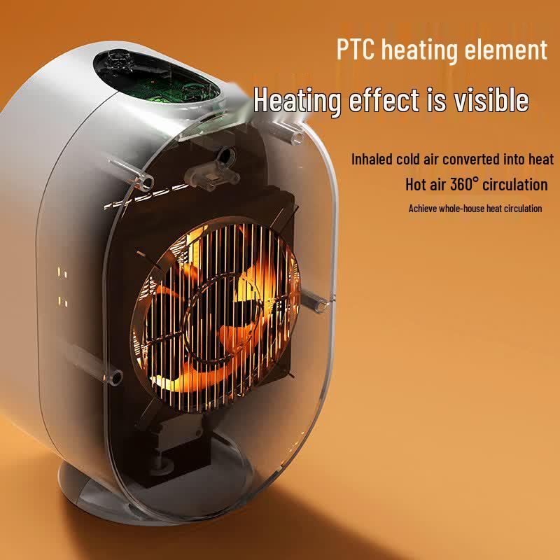 ZISIZ Desktop Mini Fan Heater