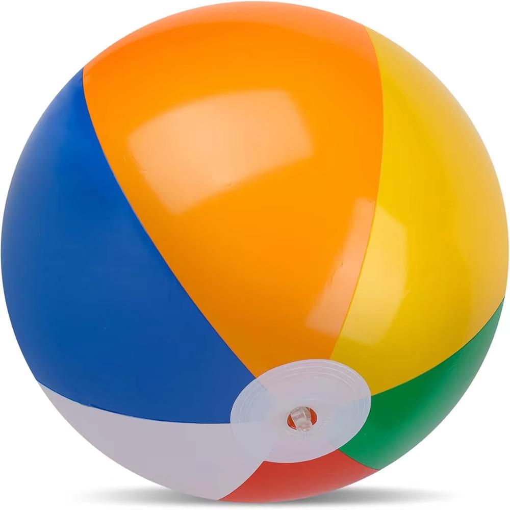 40CM Şişme Plaj Topu - Yüzme Su Oyunları ve Yaz Partileri İçin Dev Renkli Havuz Oyuncakları - Açık Hava Plaj Oyunları Parti Hediyesi