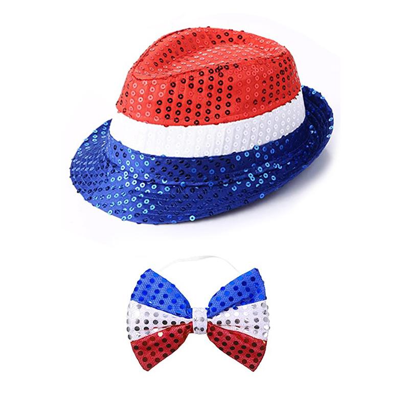 Outdoor Unisex American Flag Western Cowboy Hat Classic Men Wide Brim Sun Protection Fishing Cap Fashion Women Jazz Straw Hats