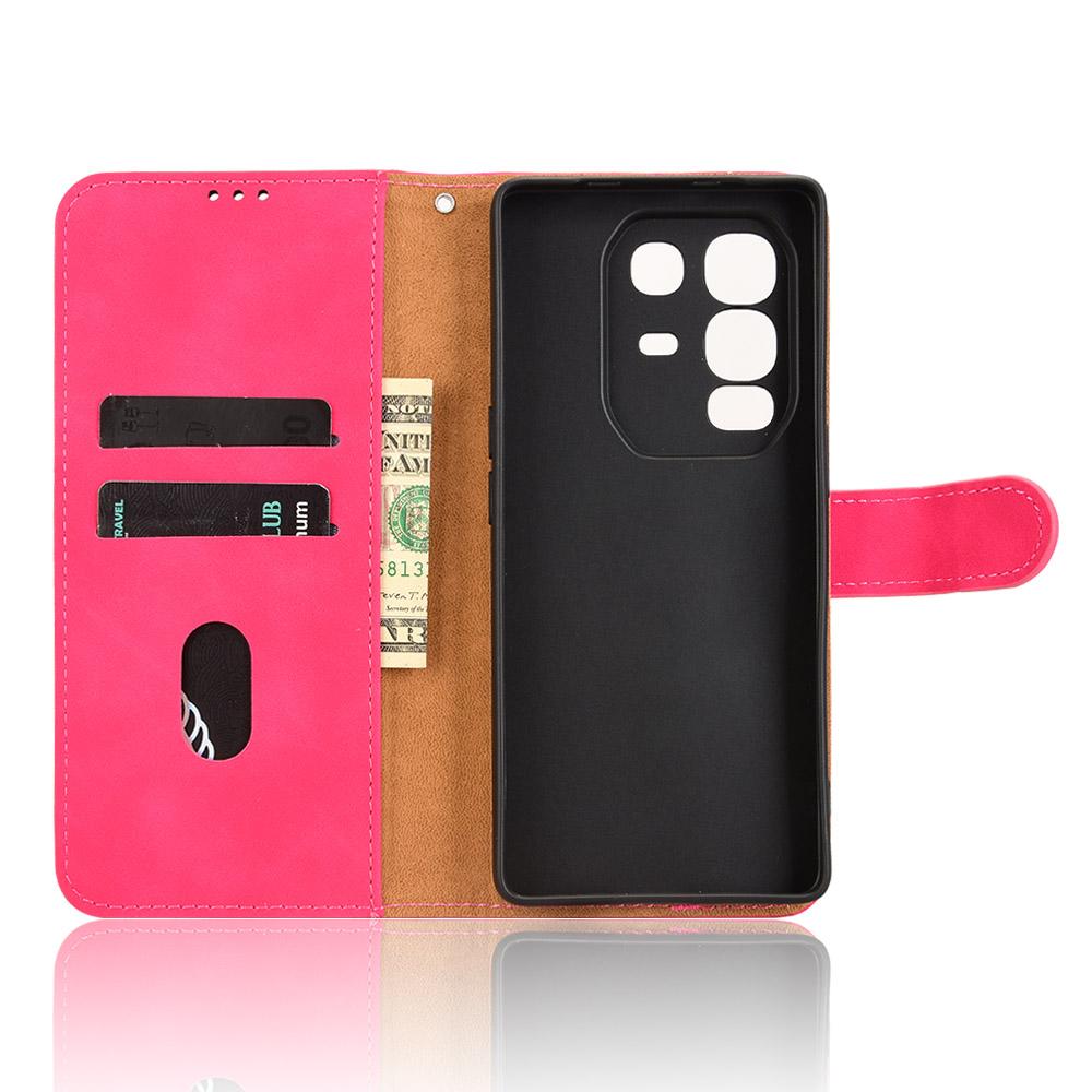For Infinix Note 50 Pro+ 5G Leather Case Skin Feel Anti Drop Wallet Flip Phone Cover