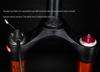 Dual Air Chamber Mountain Bike Fork - 26/27.5/29 Inch, Adjustable Damping, Magnesium Alloy