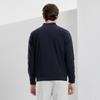 Fila 2023 Autumn New Business Casual Baseball Collar Knitted Long Sleeve Jacket Men Jacket Legendary-Blue F11M331501FNV