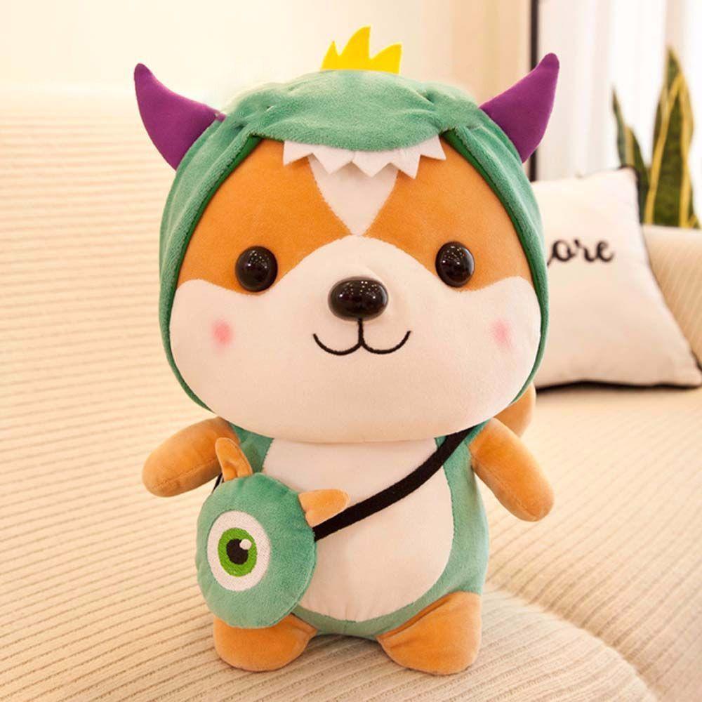 Children's Doll Bee Animal Corgi Chai Pillow Shiba Inu Plush Toy Dinosaur Plush Toy Squirrel Doll