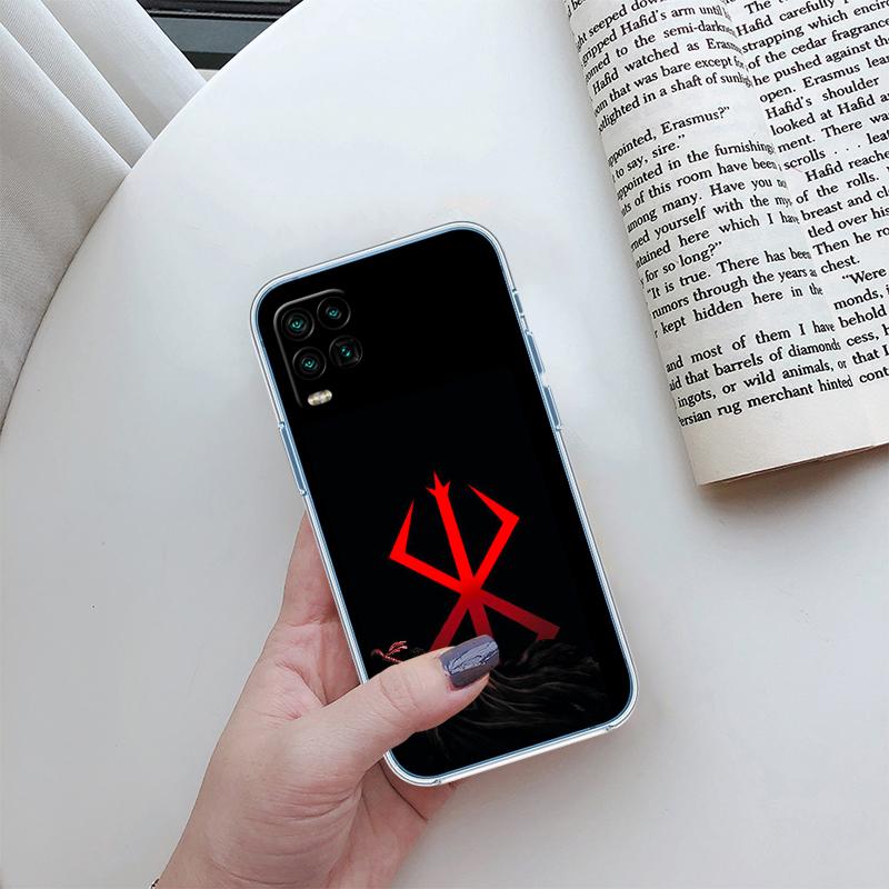 

RA5 B-Berserks G-Guts Transparent Phone Case for Motorola Moto G7 G8 G9 G84 G85 G73 G24 G15 Z2 Play Power Plus Motorola Moto G7 Power