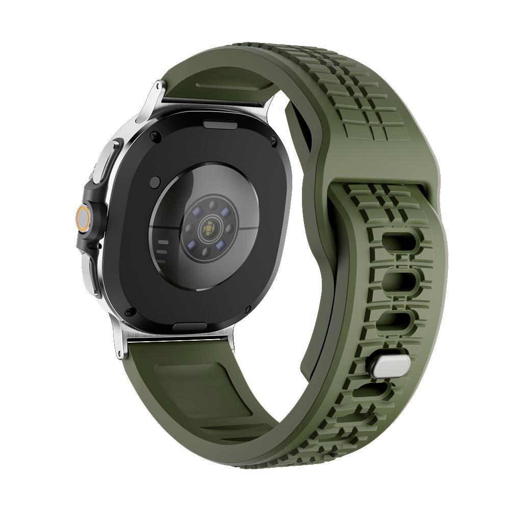 Sports Silicone Bracelet for Samsung Galaxy Watch Ultra 2025 47mm Soft Wrist Straps for Galaxy Watch 8 Classic 46mm 8 40mm 44mm