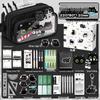 Detachable Transparent Scarf Kitten Pencil Case - Girls' School Stationery Box, Dirt-Resistant