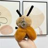 Creative Plush Cockroach Keychain Adorable 12cm Stuffed Insect Doll Bag Charm Gift