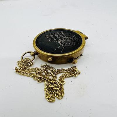 Ottone Nautico Non tutti coloro che vagano si perdono Regalo in ottone Bussola incisa Giorno della laurea Regalo del giorno della cresima Battesimo Comunione