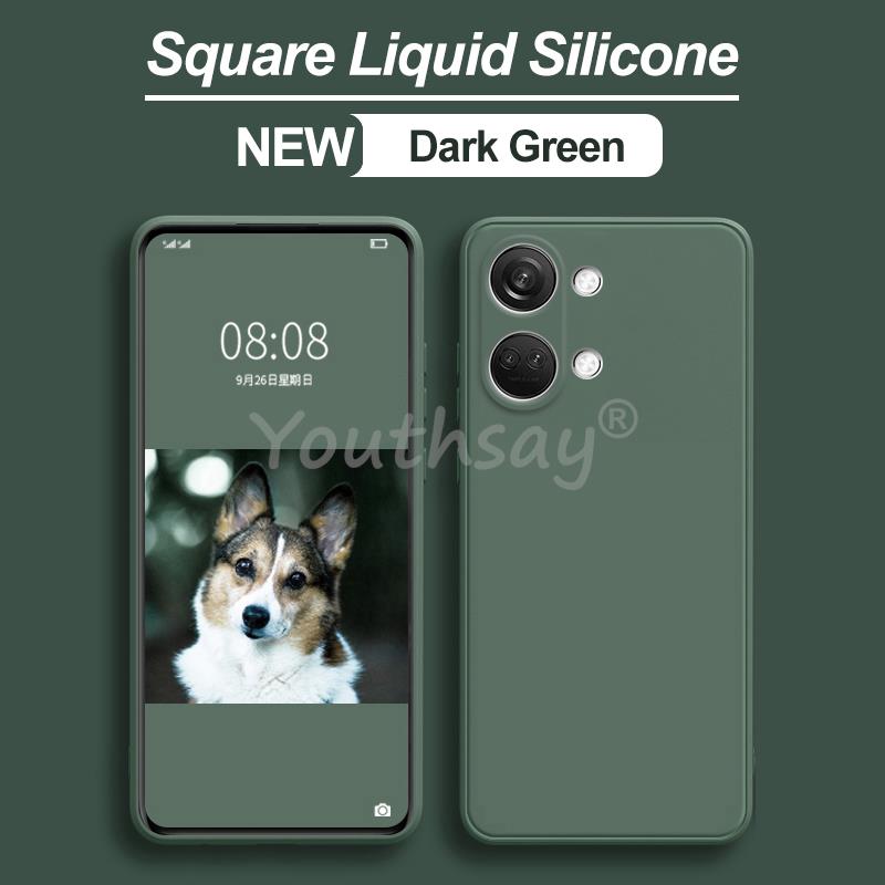 For OnePlus Nord 3 Case Silicone Liquid For OnePlus Nord 3 Cover Plain Rubber TPU Protector Phone Case OnePlus Nord 3 Cover