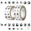 500Pcs/Roll Q Eyes Emoji Kids Rewards Stickers - DIY Scrapbooks Album Decor Sealing Label Decals