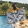 Camo Credit Decorative Towel Quick Drying Beach Towels Are Suitable For Swimming Pools Camping Yoga And The Gym