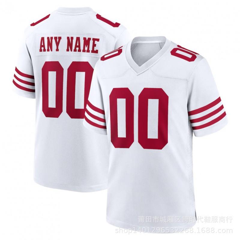 NFL 49ers Football Jersey 13 Purdy 97 Bosa Embroidered Team Sports Fan Apparel