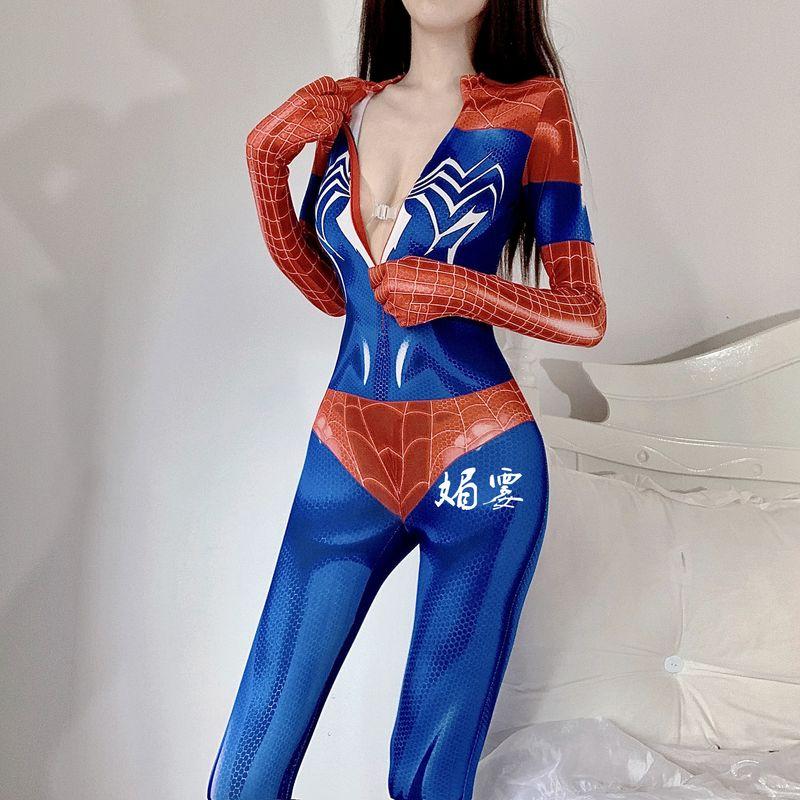 

Комбинезон с длинными рукавами и принтованными кончиками, Модный боди с принтом и длинными рукавами, Цельный комбинезон-брюки 02 XL