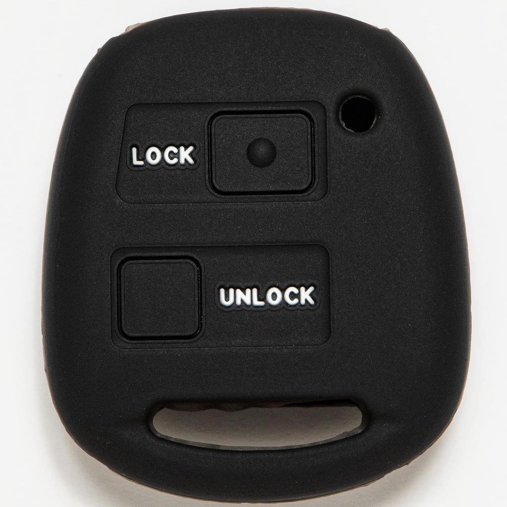 [MALAKO] Toyota Daihatsu Keyless Key Silicone Cover 2 Buttons Vitz Estima Corolla Passo Auris