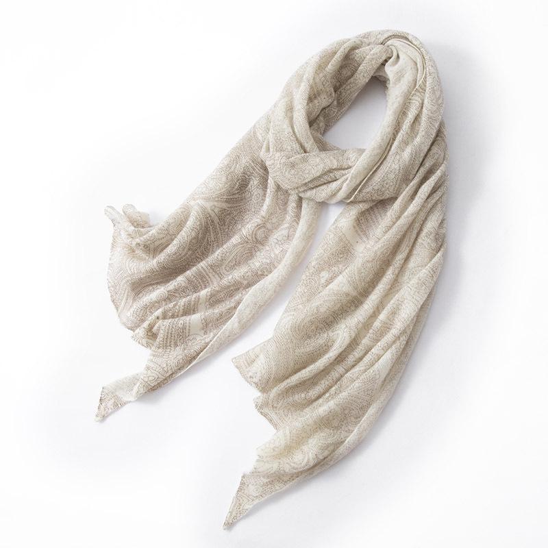 Women s 100% Pure Cashmere Paisley Print Scarf - Spring, Autumn, Winter Fashion Shawl