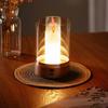 Rechargeable Sensor LED Candle Light Dimmable LED Lamp New Flameless Wick Light  Bedroom