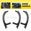 3PCS Interior Door Handle Pull Ide Trim Black Cover for BMW X6 F16 2015-