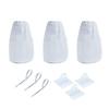 3 Pack Dryer Vent Lint Catcher Bag,Indoor Outdoor Dryer lint Catcher Trap and Filter for Ventless Dryer Vent