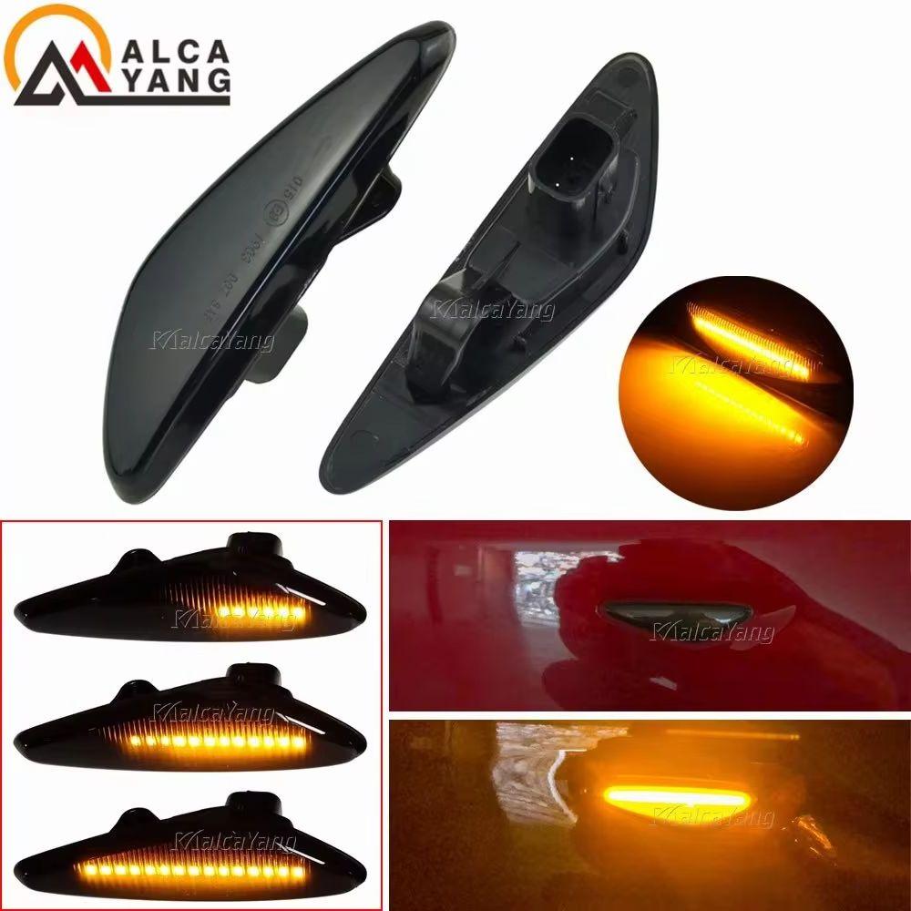 For Mazda MX-5 RX8 08-12 6 Atenza GH 10-13 5 Premacy CW Fiat 124 Spider LED Dynamic Turn Signal Side Marker Light Blinker Light