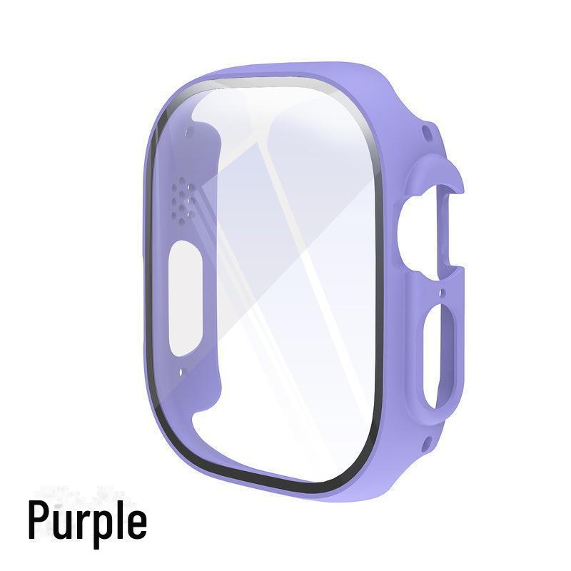 Apple Watch S10/8/76543SE Protective Case: PC Spray Shell Film