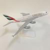 1/300 20CM United Arab Emirates Airline airbus A380 Plane Airplane Model Aircraft Model Diecast Metal Planes Collect Gifts