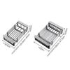 Stainless Steel Retractable Kitchen Sink Drain Storage Rack Bowls Dish Drying Holder Vegetables Fruits Cleaning Drain Basket